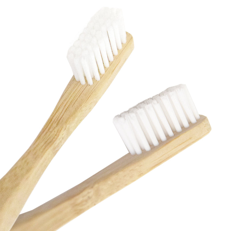 FRESC Biodegradable Bamboo Toothbrush Style A - Pack of 2